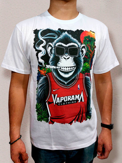 Monkey smoking
